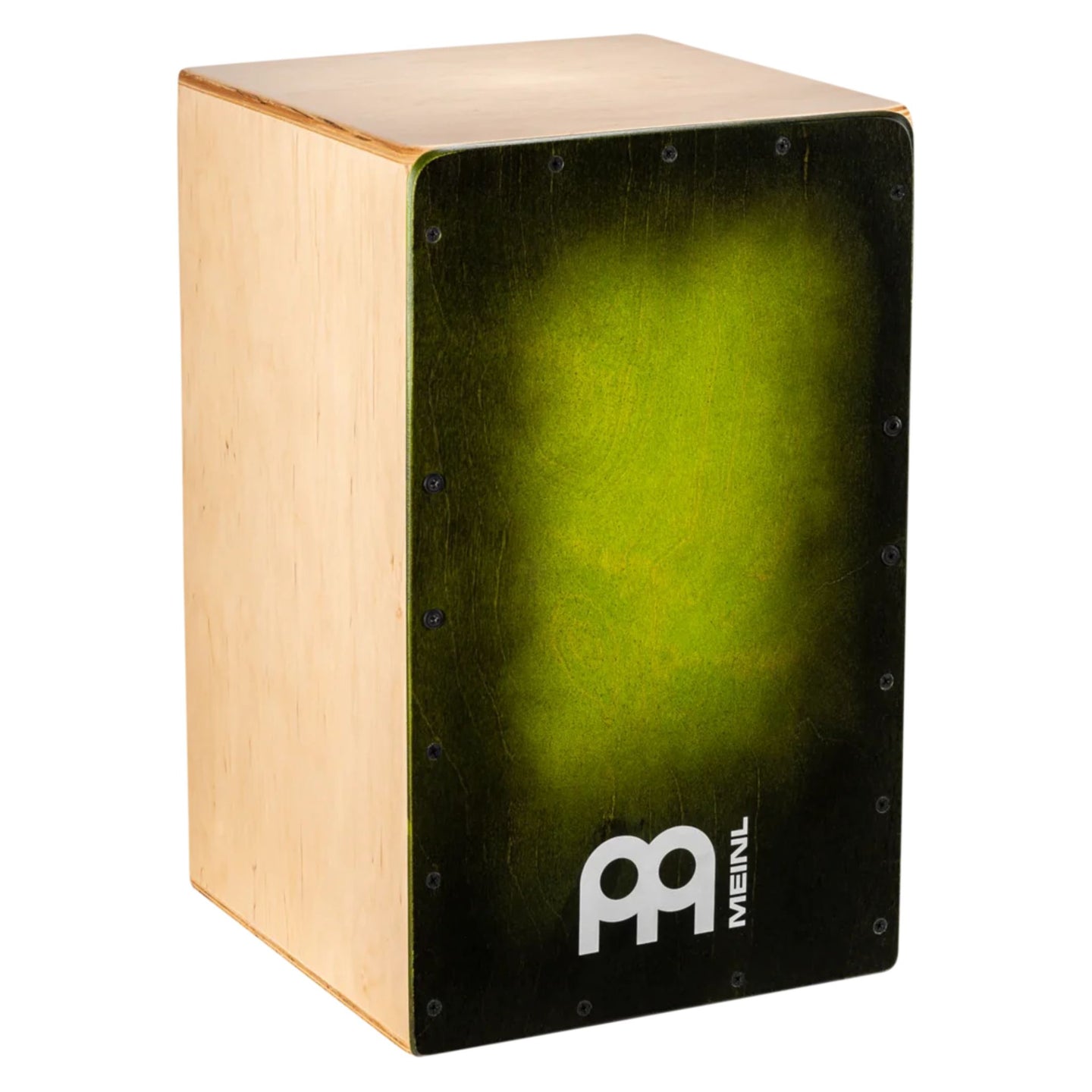 Meinl Cajon Drum - Snarecraft Series Green Burst SC100GRB