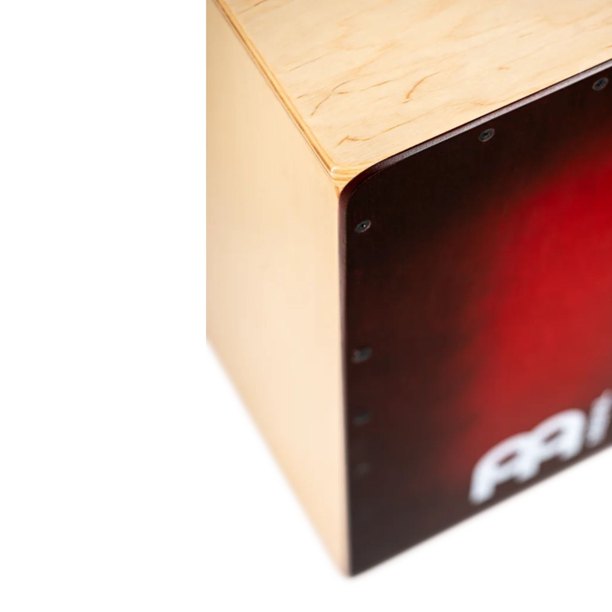Close-up of a Snarecraft Cajon drum by Meinl Percussion available online at Drum Republic Australia.