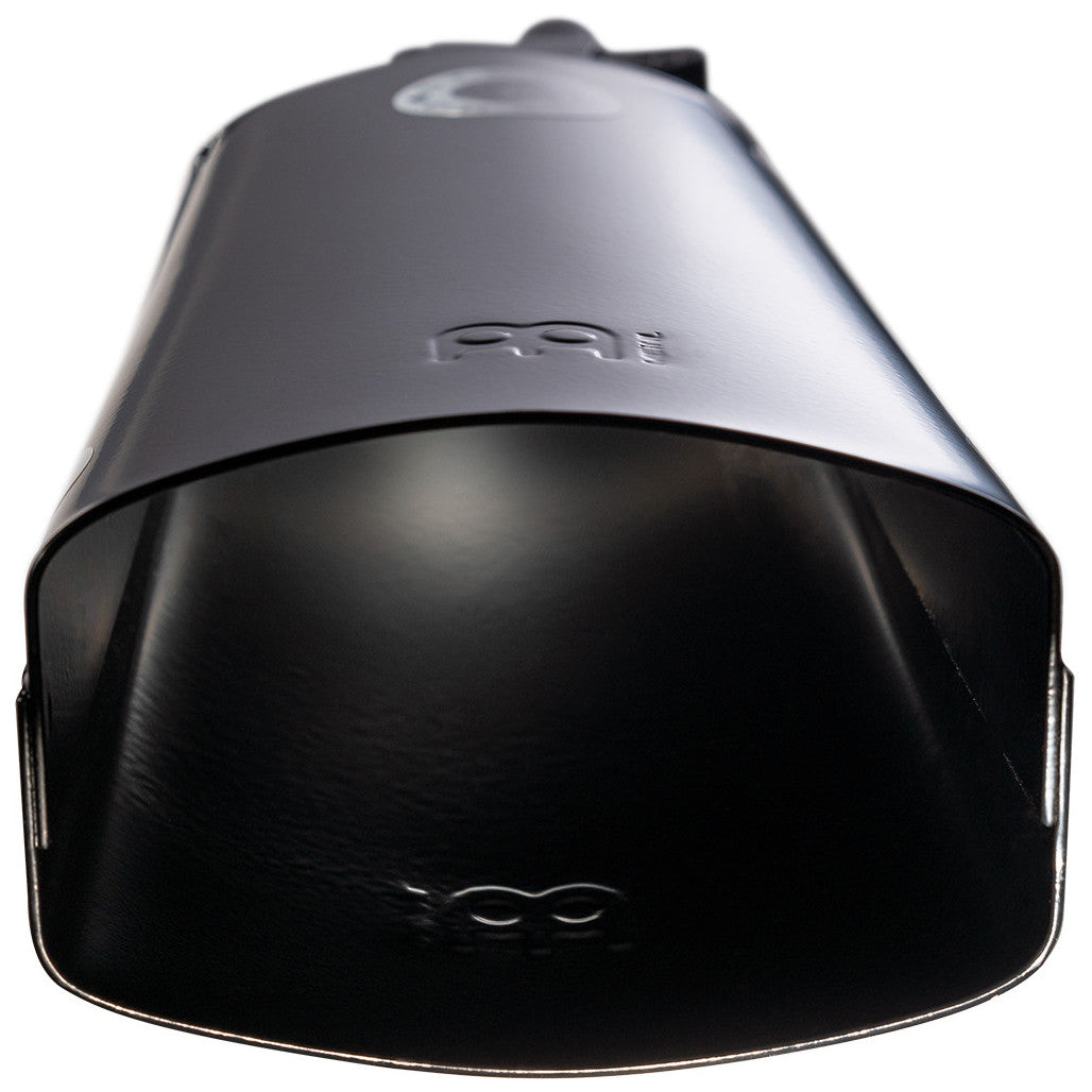 Meinl 8 1/2" Steel Craft Low Pitch Black Cowbell SCL850-BK close up