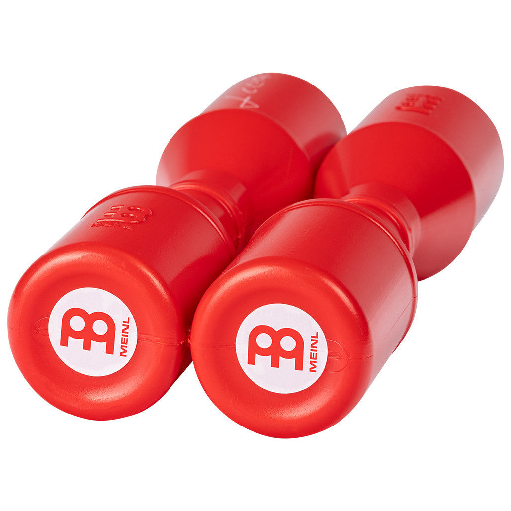 End close up of the SH5R Meinl Percussion Artist Series Red Studio Shaker.