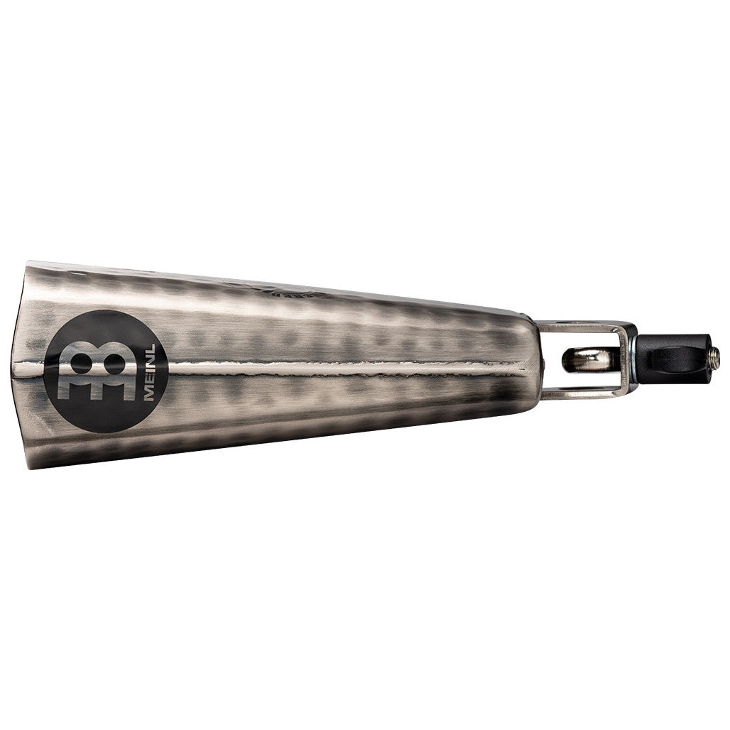Meinl Percussion 6 1/4" Cowbell Hand Hammered Steel Finish STB625HH-S side view