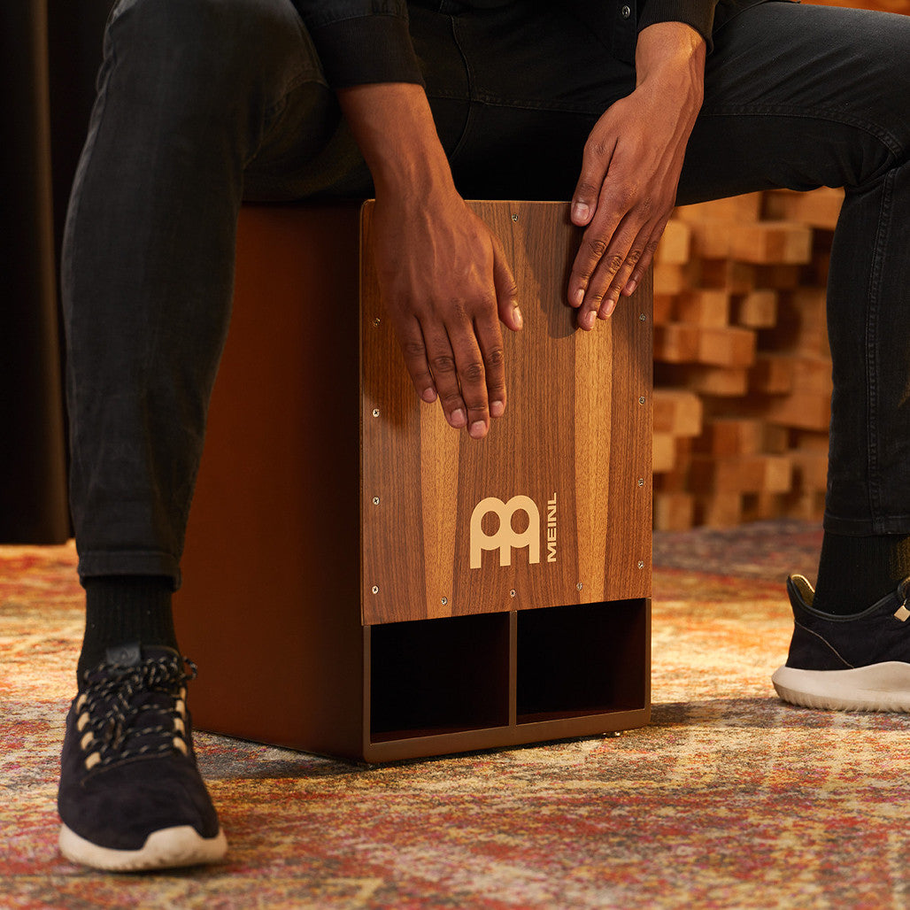 Meinl Bass Series Subwoofer Cajon Walnut SUBCAJ5WN Drum Republic