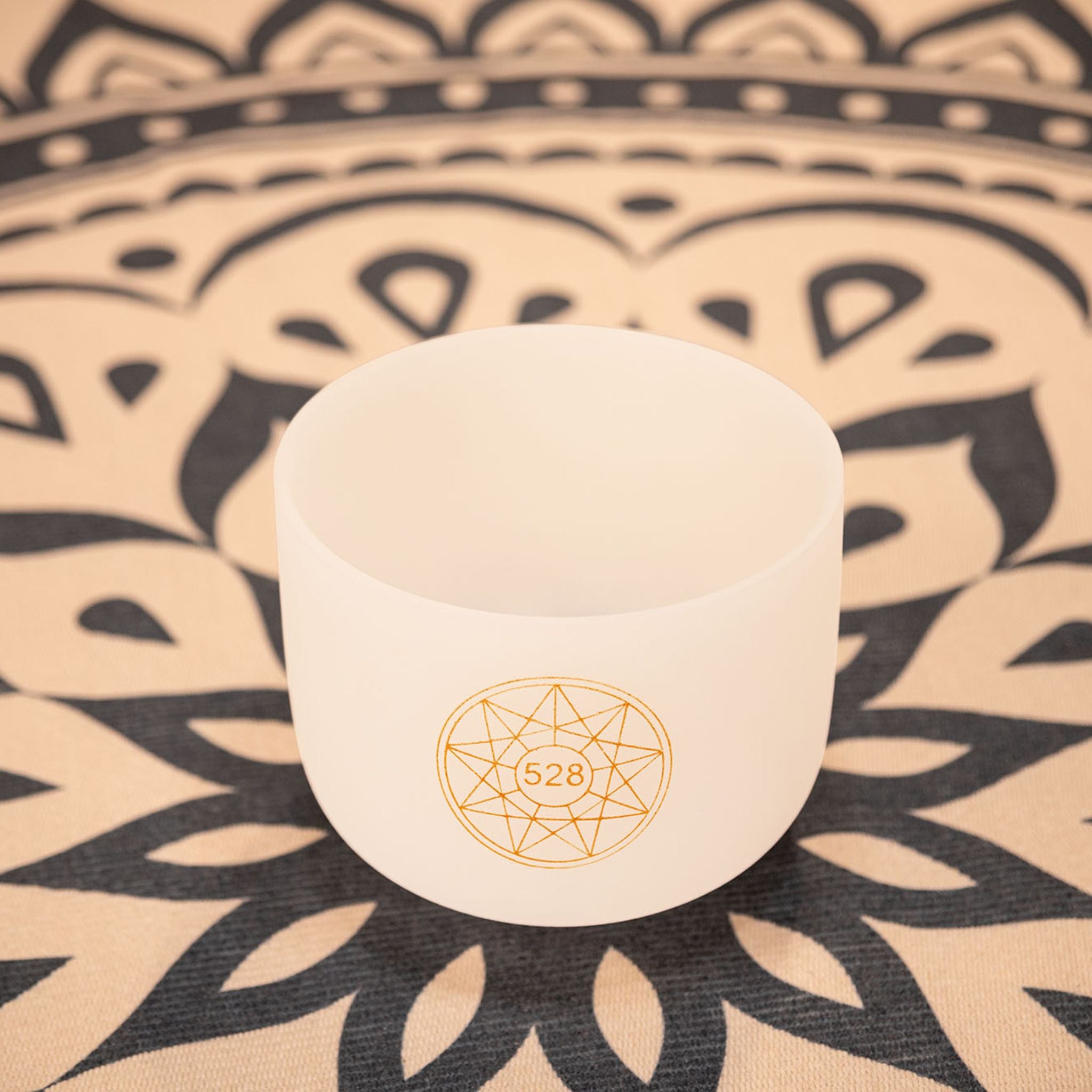 Meinl Sonic Energy Crystal Singing Bowl 8" - Solfeggio 528 Hz Note C5