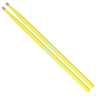 Total Percussion 5A Fluorescent Yellow Drumsticks with Wood Tip T5AFLY Online at Drum Republic