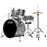 Tama Stagestar 5 Piece Drum Kit with Hardware & Cymbals Silver Sparkle ST52H5C CSS