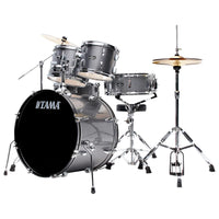 Tama Stagestar 5 Piece Drum Kit with Hardware & Cymbals Silver Sparkle ST52H5C CSS