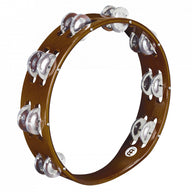 TA2A-AB Meinl 10" Wood Tambourine with 2 Rows Aluminium Jingles