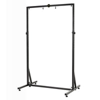 Meinl Sonic Energy Framed Gong Stand TMGS-3 for gongs up to 40 inches, featuring a height-adjustable black powder-coated steel frame and sturdy base.