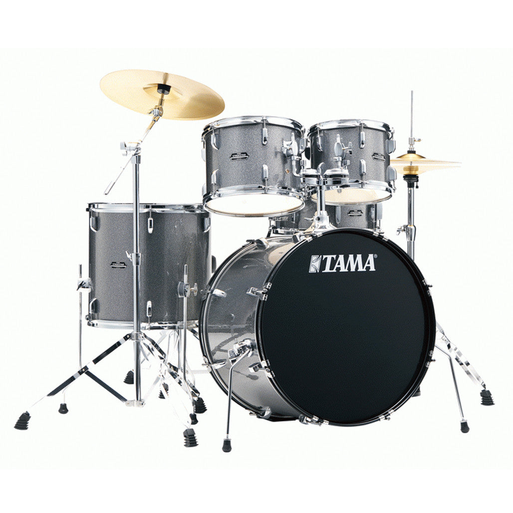 Tama Stagestar 5 Piece Drum Kit Silver Sparkle ST52H5C CSS