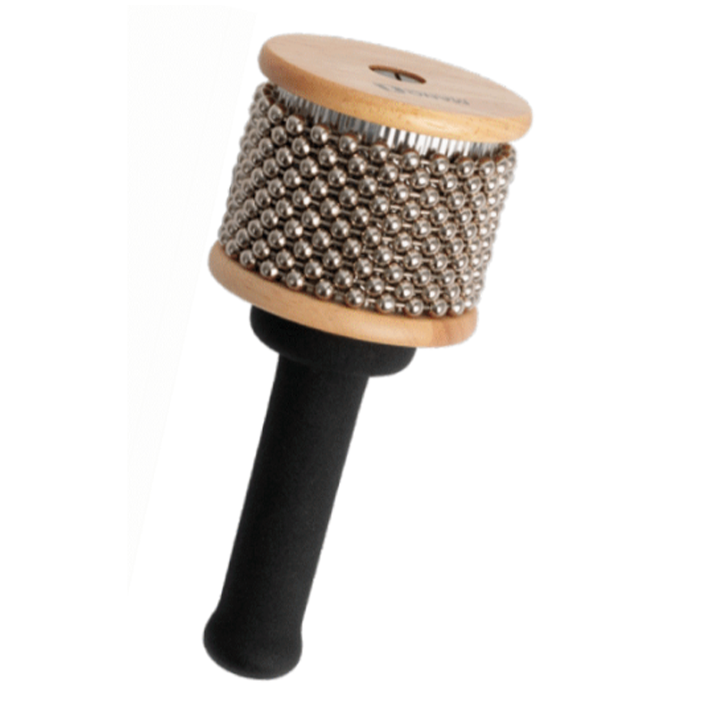 Mano Percussion 7 inch Wooden Cabasa Shaker black handle UE572