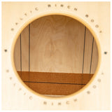 Meinl Woodcraft Series String Cajon Baltic Birch WC100B close up inside cajon drum