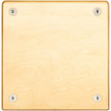Meinl Woodcraft Series String Cajon Baltic Birch WC100B bottom view of cajon hand drum