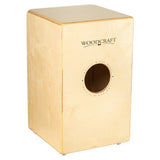 Meinl Woodcraft Series String Cajon Espresso Burst Frontplate WC100EB back view