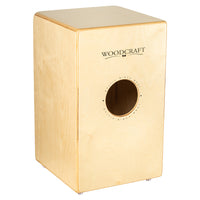 Meinl Woodcraft Series String Cajon Espresso Burst Frontplate WC100EB back view