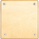 Meinl Woodcraft Series String Cajon Espresso Burst Frontplate WC100EB bottom view