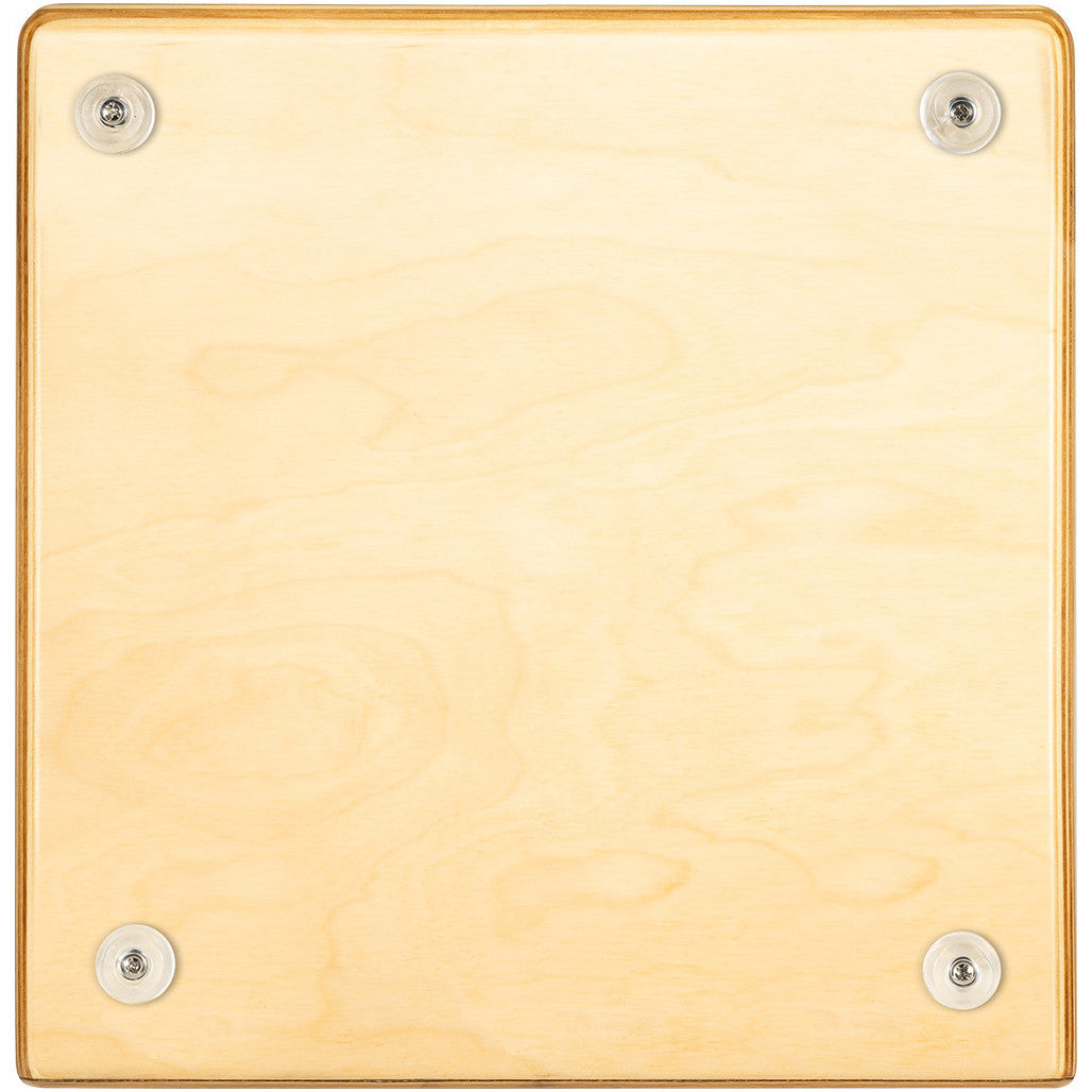 Meinl Woodcraft Series String Cajon Espresso Burst Frontplate WC100EB bottom view