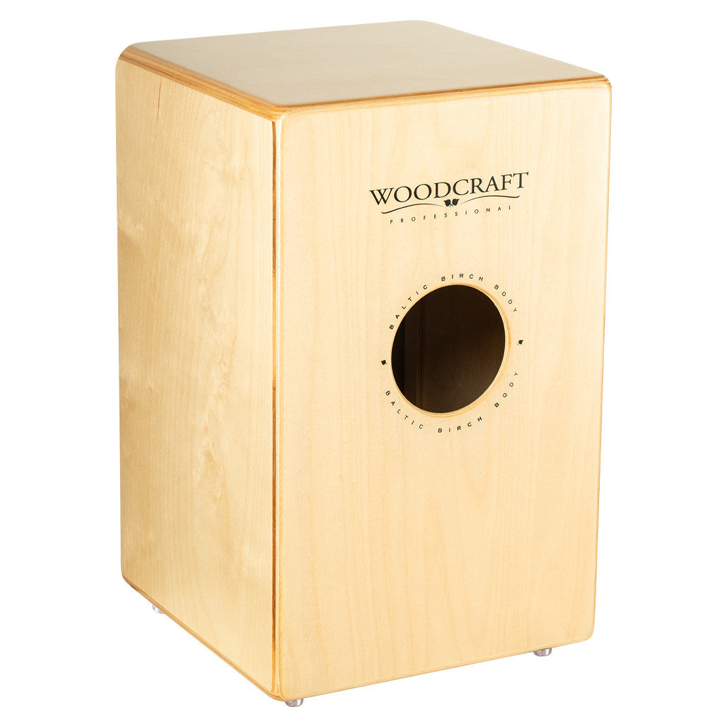 Meinl Woodcraft Professional Series String Cajon Mahogany Frontplate  WCP100MH Back View