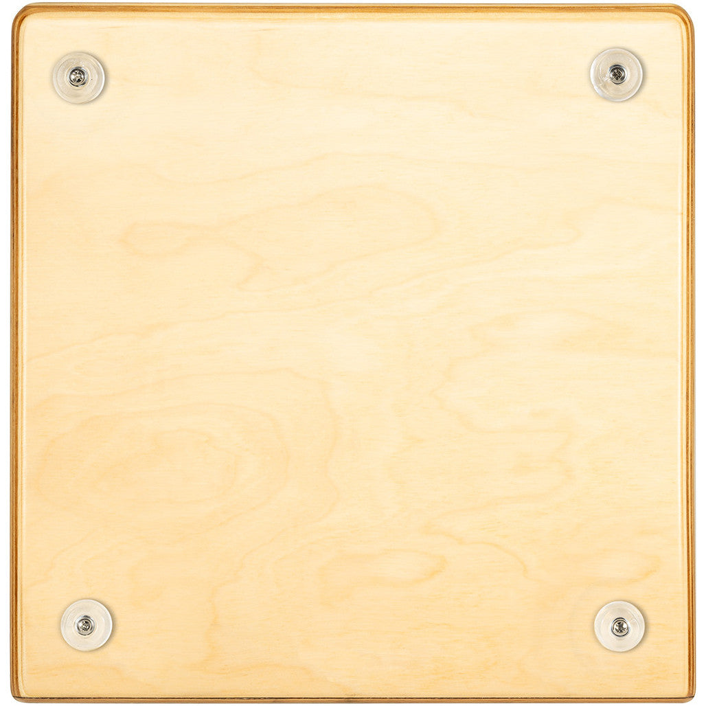 Meinl Woodcraft Professional Series String Cajon Mahogany Frontplate  WCP100MH Bottom View