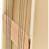 Meinl Woodcraft Professional Series String Cajon Mahogany Frontplate  WCP100MH Inside View of Snare Wires