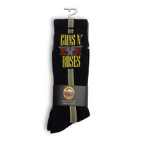 Guns N' Roses official merchandise Crew Socks in Black | Drum Republic