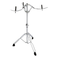 Mano Percussion Universal Handpan Stand DXPHPN with adjustable basket, chrome finish, and double-braced legs.
