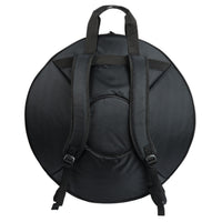 Heavy-duty carry bag with shoulder straps included with the Mano Percussion ManoPan MPC69G 9-note D Kurd handpan.