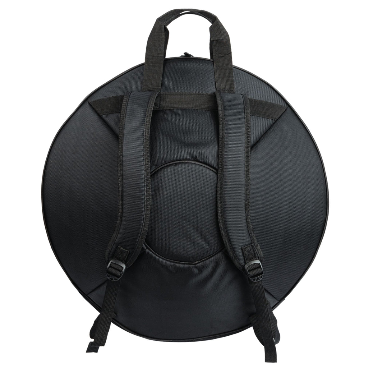 Heavy-duty carry bag with shoulder straps included with the Mano Percussion ManoPan MPC69G 9-note D Kurd handpan.