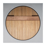 Close-up inside the Meinl Headliner Series Snare Cajon MCAJ100BK-CBF revealing internal snare wires and resonant construction