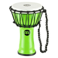 Meinl Junior Djembe Drum 7 inch Green JRD-G front view on white background
