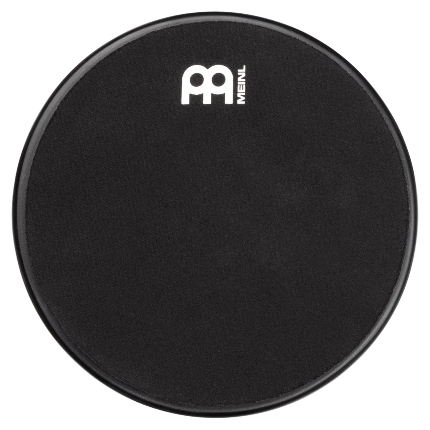 Top view of the Meinl Marshmallow Practice Pad 6" Black MMP6BK showing the ultra-low volume playing surface.