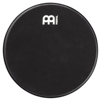 Top view of the Meinl Marshmallow Practice Pad 6" Black MMP6BK showing the ultra-low volume playing surface.