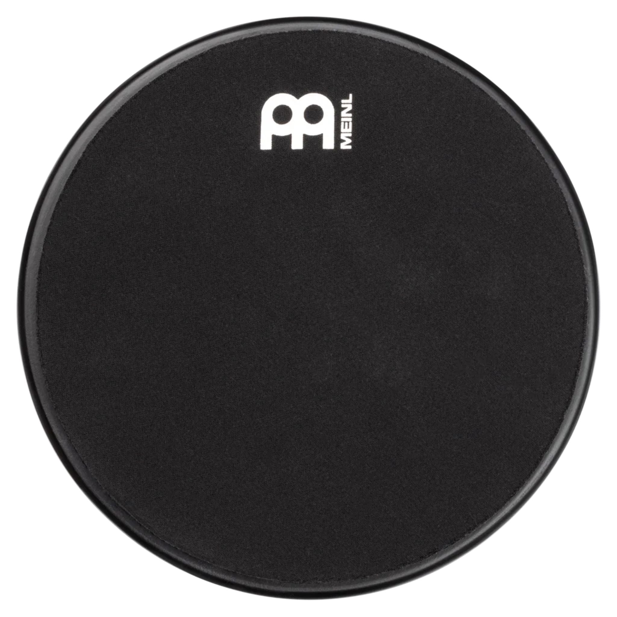Top view of the Meinl Marshmallow Practice Pad 6" Black MMP6BK showing the ultra-low volume playing surface.