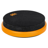 Meinl Marshmallow Practice Pad 6 inch Orange MMP6OR on white background featuring ultra-low volume foam playing surface and compact practice pad design for drummers and percussionists