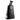 Meinl Classic Rock Big Mouth Cowbell 7 inch Low Pitch SCL70B-BK in black steel, front view showing mount and Steel Craft construction.
