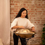 Professional-grade Meinl Sensory Handpan ideal for sound therapy, meditation, and high-quality musical performance.