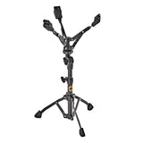 Foldable Meinl Sonic Energy handpan stand with adjustable angle and height, engineered for stability, portability, and refined musical expression.