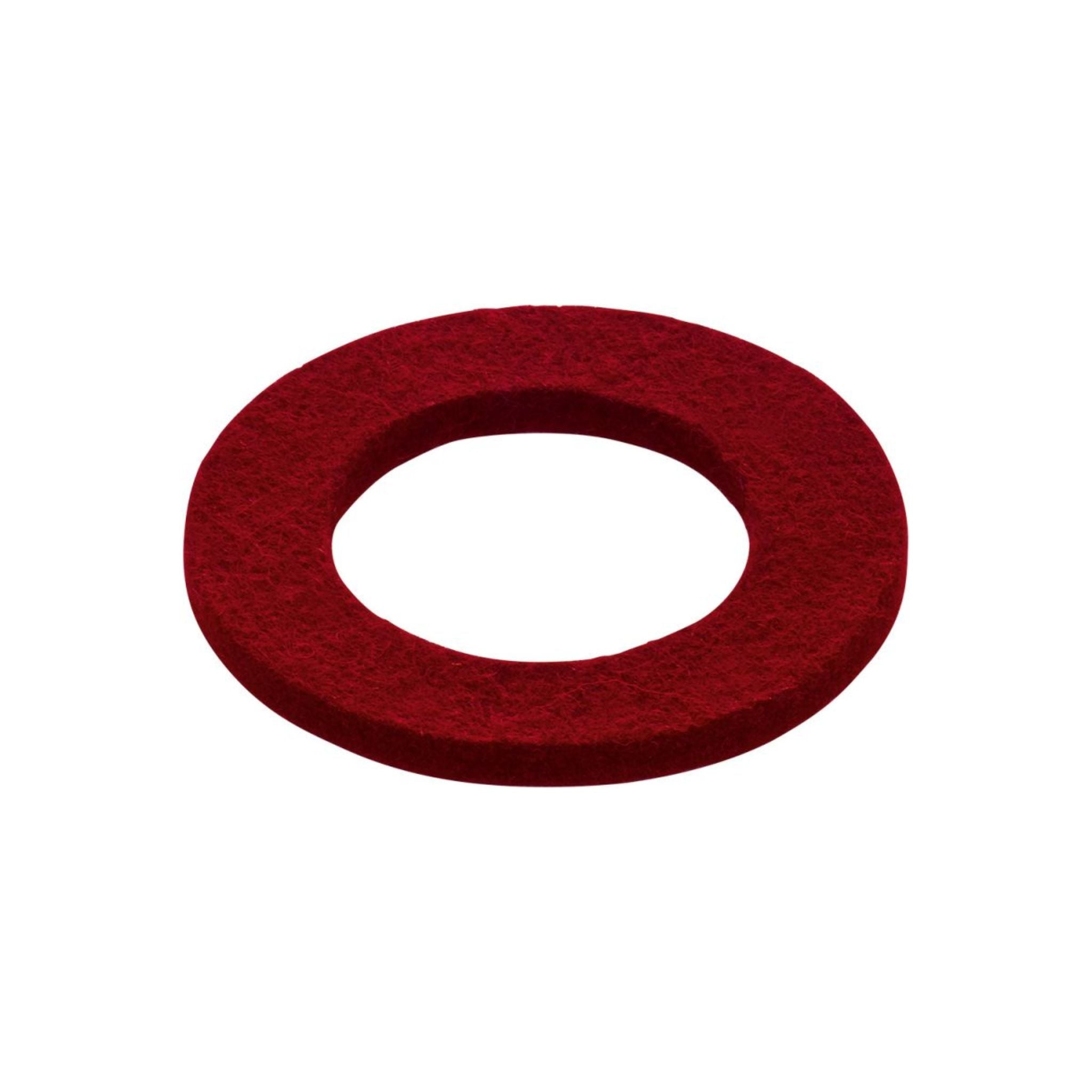 felt ring included with the Meinl Sonic Energy 4-Piece Universal Series Singing Bowl Set SB-U-1750, designed to support bronze singing bowls, protect surfaces, and optimise resonance during meditation and sound therapy sessions.