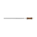 Side view of the Meinl Sonic Energy Synodic Day Therapy Tuning Fork 194.18 Hz TTF-E-SY showing the nickel-plated steel fork and ergonomically shaped cork handle.
