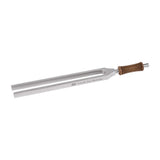 Meinl Sonic Energy Synodic Day Therapy Tuning Fork 194.18 Hz TTF-E-SY featuring a nickel-plated steel fork with an ergonomically shaped cork handle.