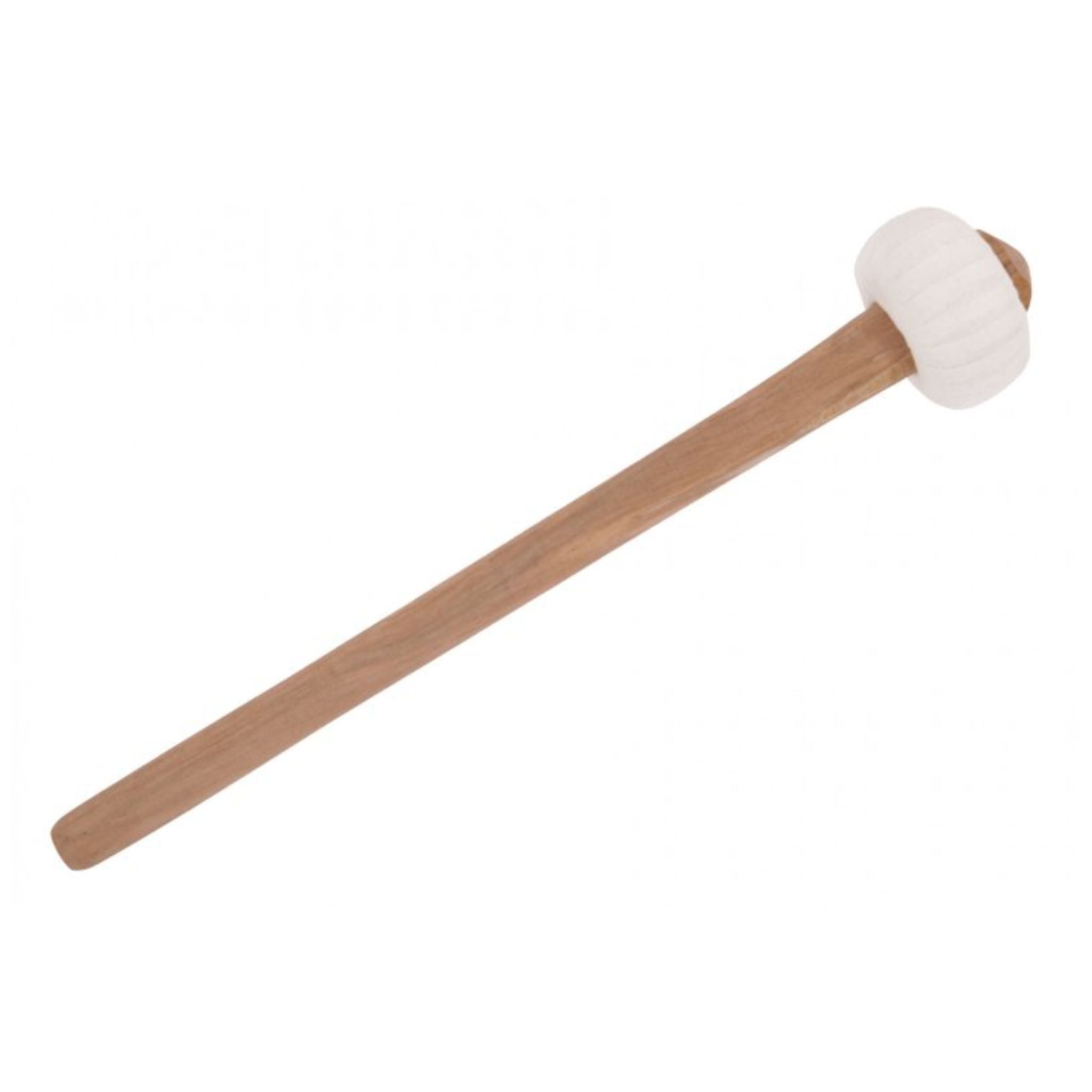 Meinl Sonic Energy gong mallet included with the Wind Gong Kun 22 inch 55cm WGK22, designed to produce rich resonance, evolving overtones, and expressive tonal response from handcrafted bronze gongs.