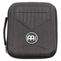 protective carrying case included with Meinl Sound Hole Designer Kalimba Coral Reef KA17CR shown on white background for secure storage and transport of the 17-note kalimba.