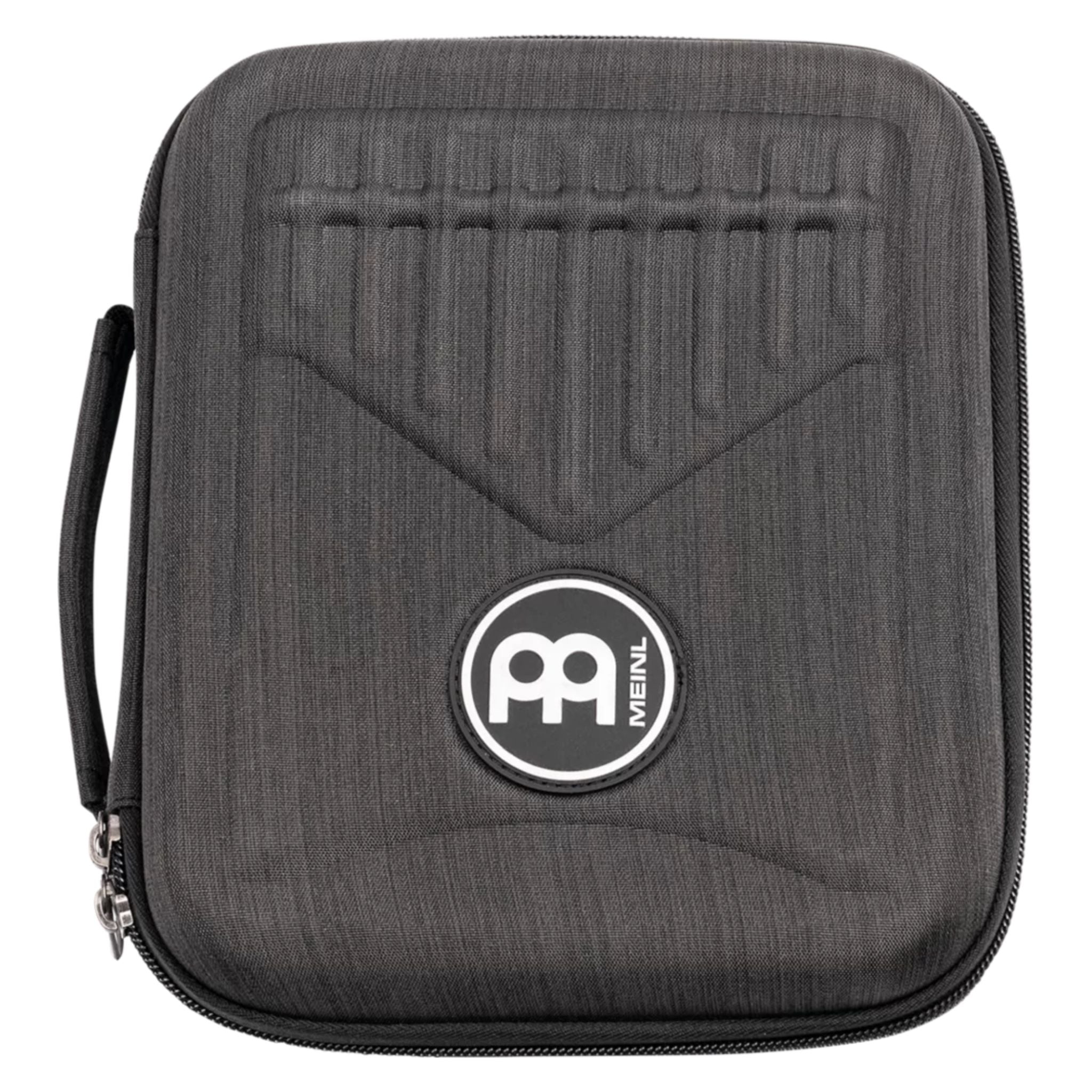 protective carrying case included with Meinl Sound Hole Designer Kalimba Coral Reef KA17CR shown on white background for secure storage and transport of the 17-note kalimba.