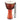 Meinl Travel Series Djembe Drum 10" Pharaoh's Script PADJ1-M-F with lightweight synthetic shell and rope-tuned synthetic head.