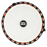 Top view of the synthetic head on the Meinl Travel Series Djembe Drum 10" Pharaoh's Script PADJ1-M-F.