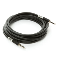 MXR Standard Instrument Cable 20 ft DCIS20 with straight 1/4 inch connectors, designed for reliable connection between an electronic drum kit, instrument, or audio gear and an amplifier, speaker, or interface.
