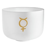 12 inch planetary tuned crystal singing bowl Mercury 141.27 Hz by Meinl Sonic Energy for professional sound healing and meditation