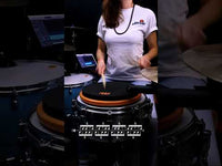 Short-form performance clip of the Meinl Marshmallow Practice Pad 12 inch in orange (MMP12OR), demonstrating quiet stick response and controlled rebound during low-volume practice.