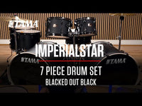 Video demonstrating the Tama Imperialstar 5-Piece Drum Kit, showcasing its warm poplar shell tone, full-size acoustic sound, and responsive playing character.