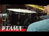 Video demonstrating the Tama S.L.P. Black Brass Snare Drum 14" x 6.5" LBR1465, showcasing its powerful brass tone, crisp snare response, and dynamic playing character.